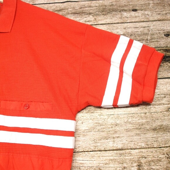 Xceptions By DSI Men's Size L Large Vintage 80's Polo Shirt #1470 - Picture 7 of 8